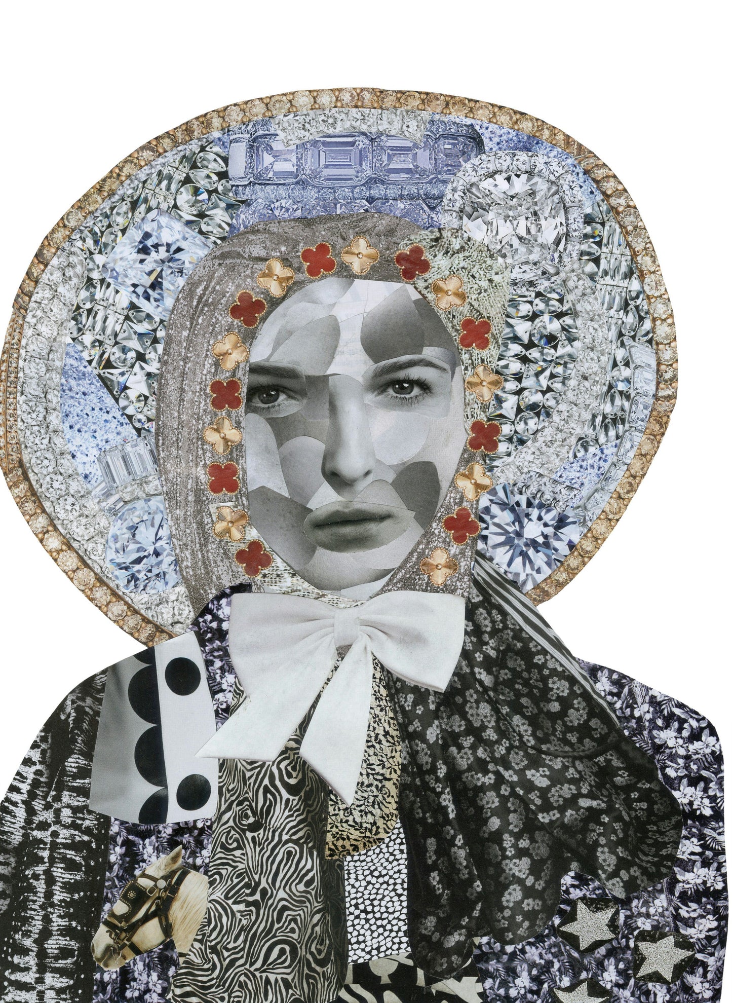 Original Collage :Saint Frances