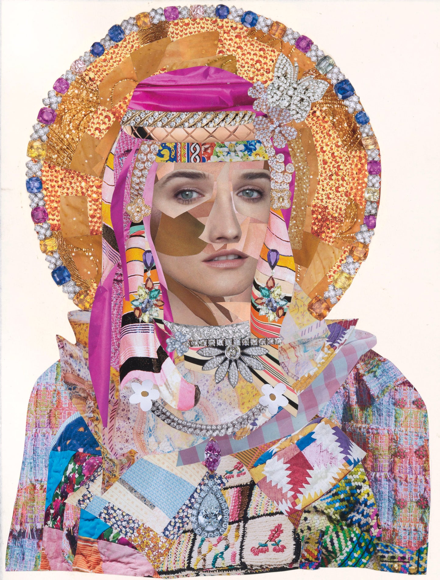 Quilted Saint Pink