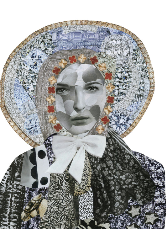 Original Collage :Saint Frances